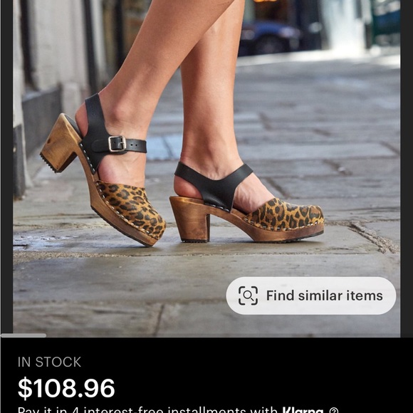 Lotta’s Leopard Clog Mary Jane’s - Picture 8 of 9